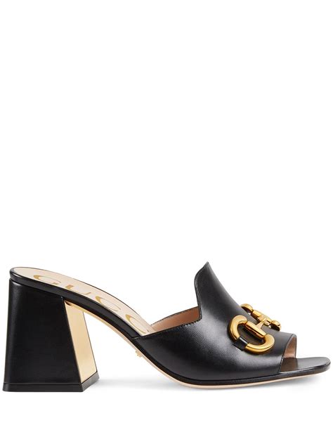 gucci mule shoe|gucci mules farfetch.